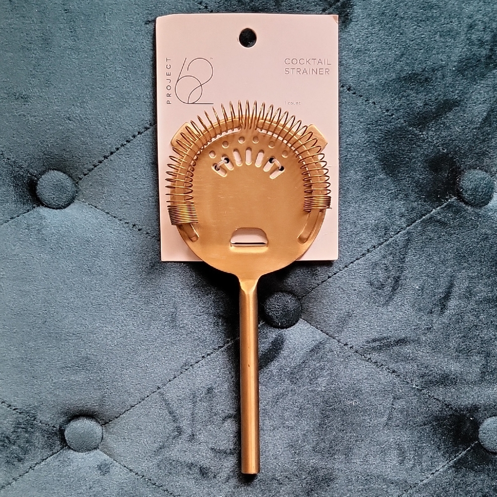 Gold Cocktail Strainer